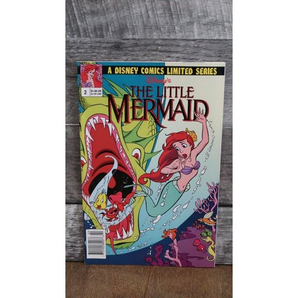 lot of 6 Disney comics Beauty and the Beast,Little Mermaid no.1 and 2.. - Picture 3 of 7